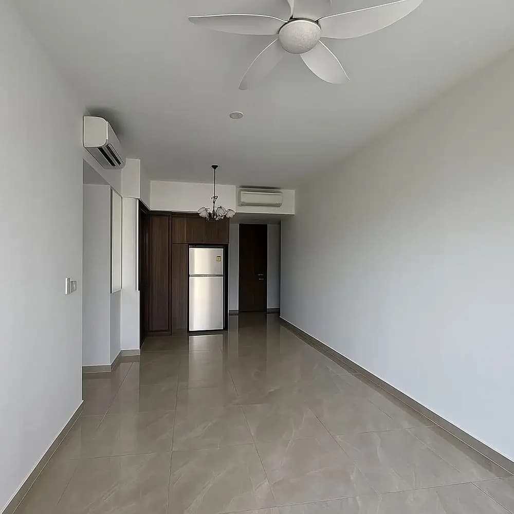 Empty condo 1-bedroom unit ready for handover